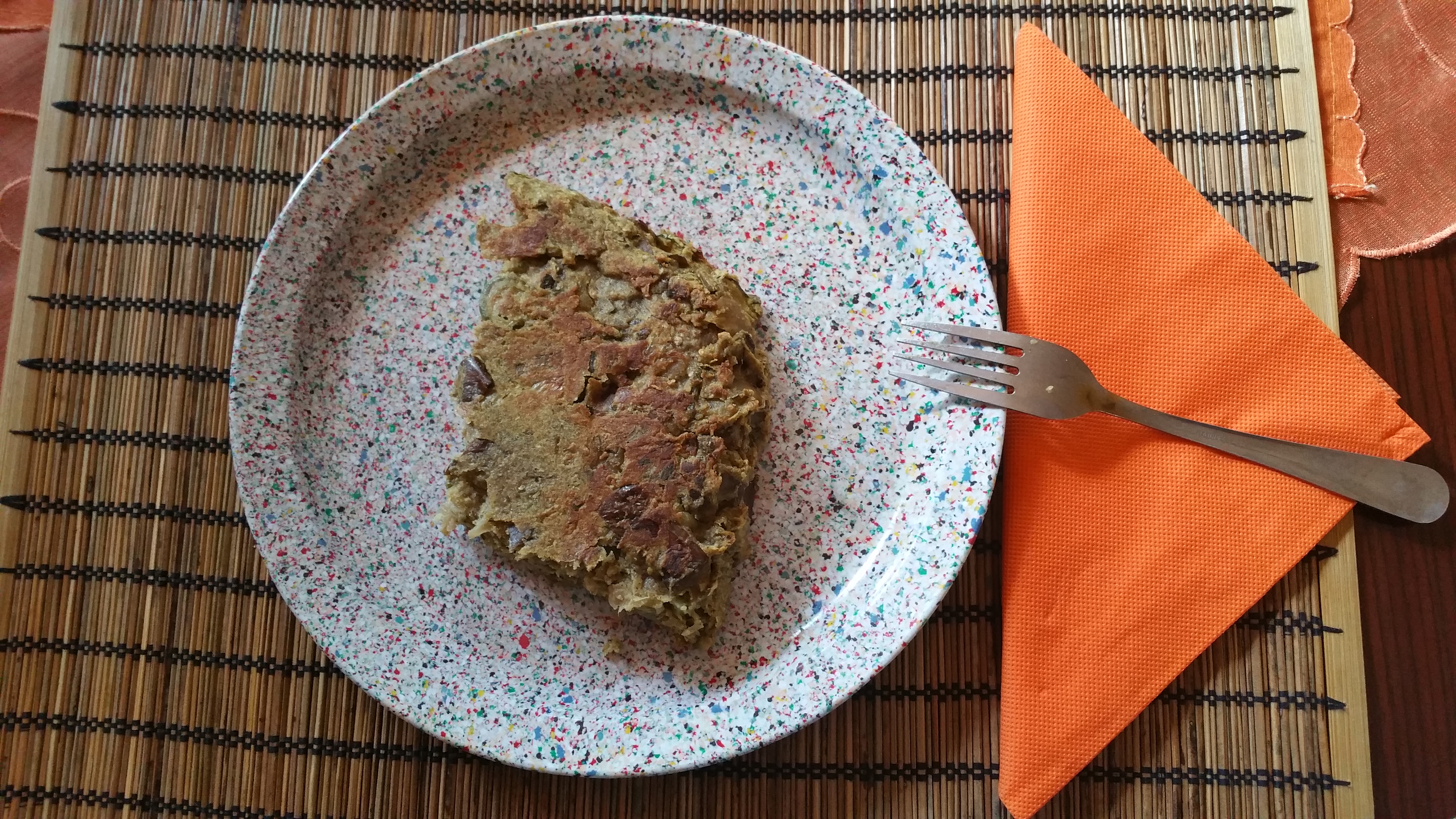 Polpettone di melanzane-fetta
