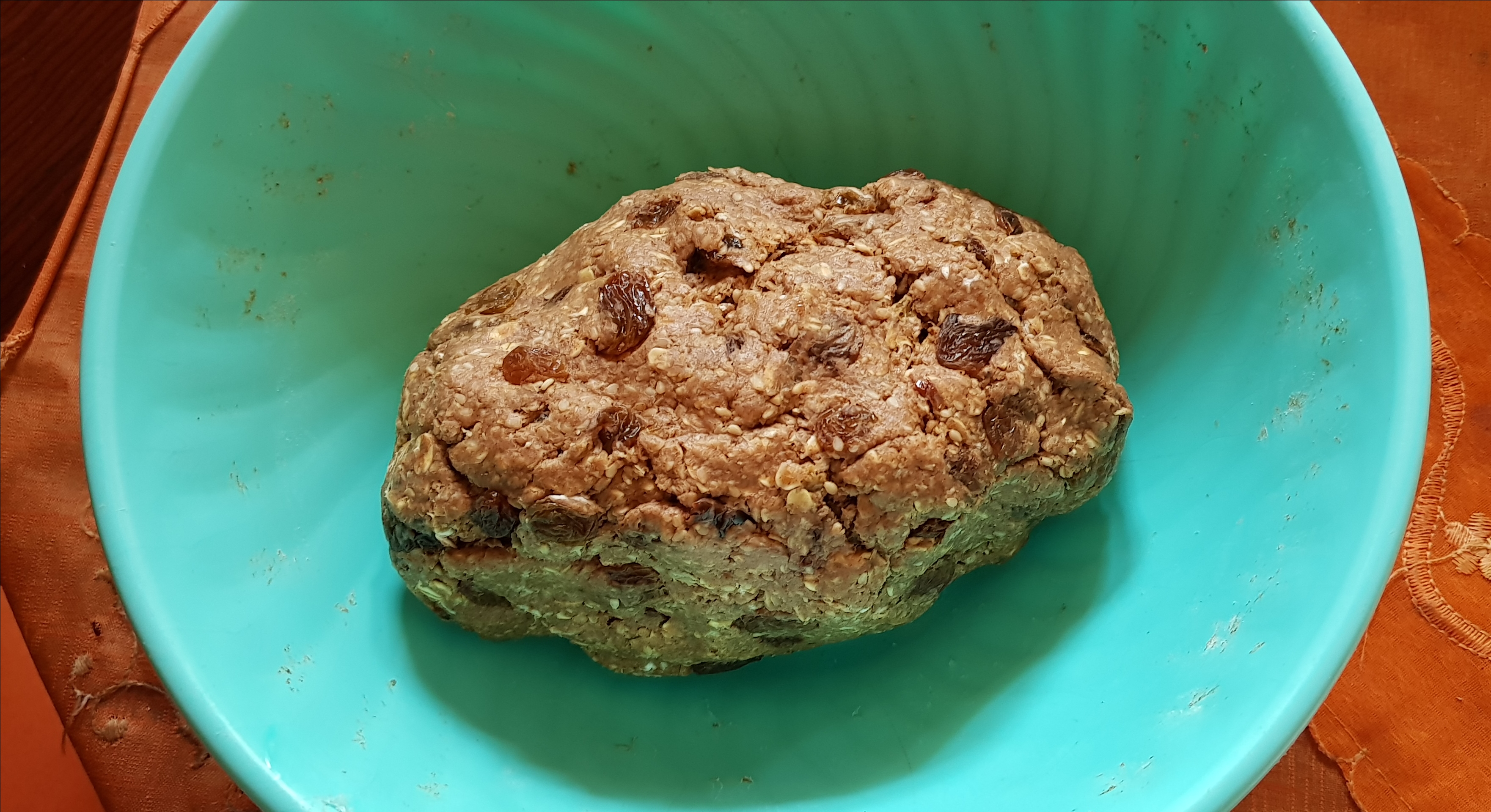 impasto biscotti d'avena