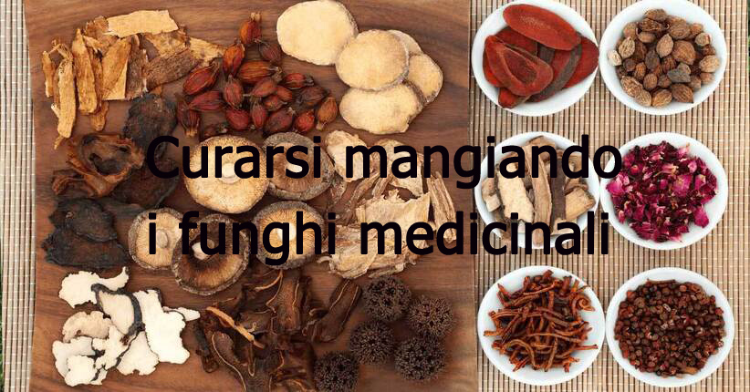 Curarsi a tavola mangiando i&nbsp;funghi.