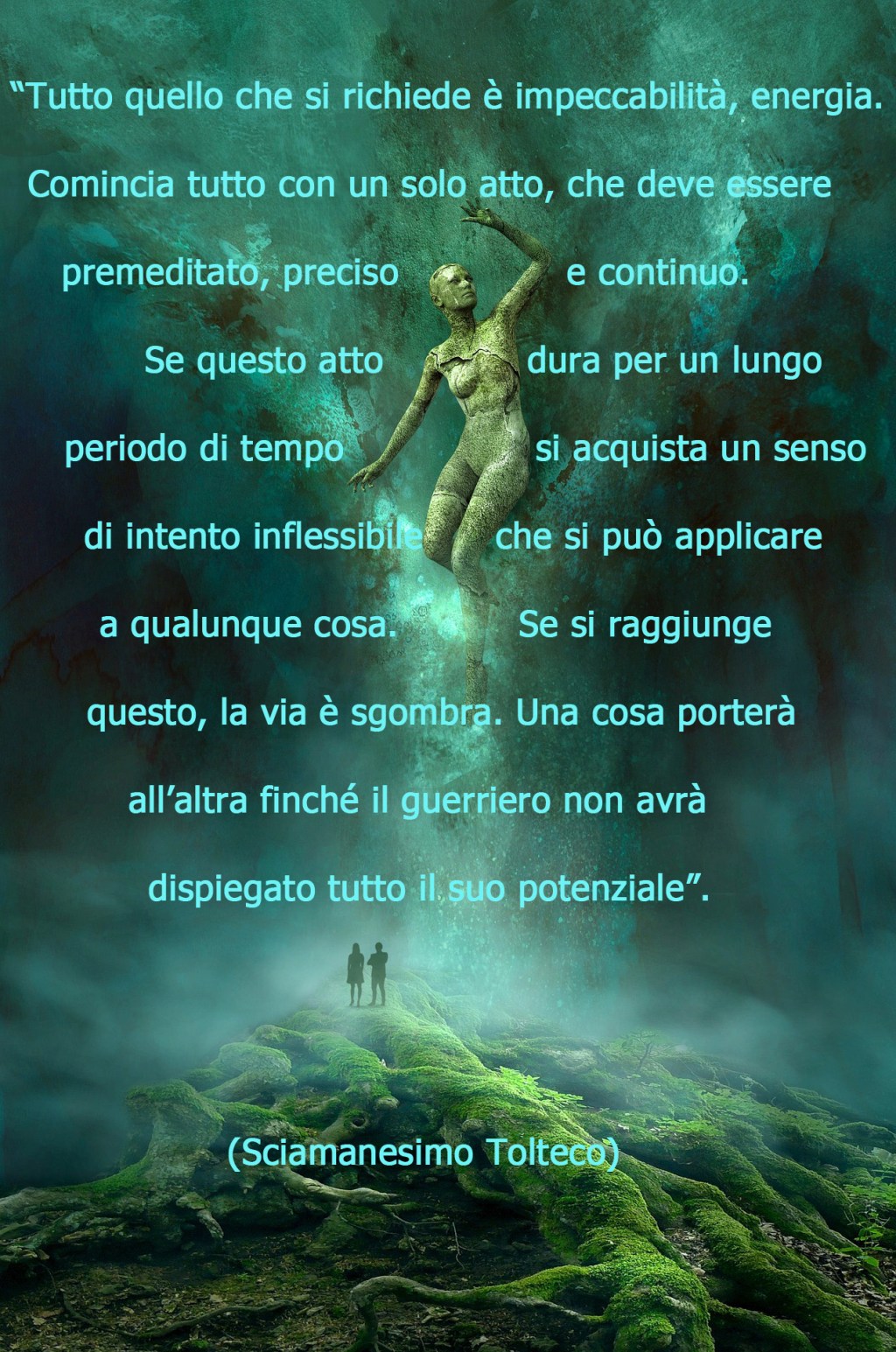 Testimonianze di Intento, agguato e Voladores, dai ragazzi del corso di II Livello di Sciamanesimo Tolteco “Comandare lo&nbsp;Spirito”.