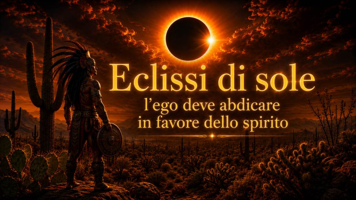Sciamanesimo Tolteco: eclissi di sole l’ego deve abdicare in favore dello&nbsp;spirito